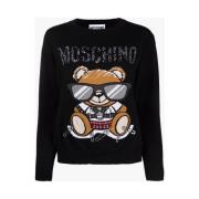 Moschino Fantasy Print Sweater Black, Herr