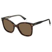 Polaroid Havana Sunglasses with Brown Green Lenses Multicolor, Dam