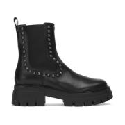 ASH Stiliga Chelsea Boots för kvinnor Black, Dam