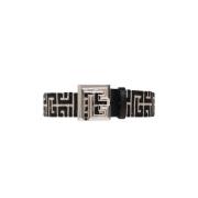 Balmain Monogrambälte Black, Herr