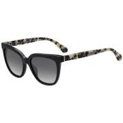 Kate Spade Black/Dark Grey Shaded Sunglasses Kahli/S Black, Dam