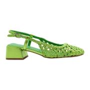 Pons Quintana Girasol Slingback Sandaler Green, Dam