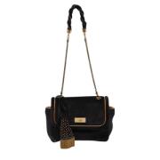 Chloé Pre-owned Pre-owned Sammet axelremsvskor Black, Dam