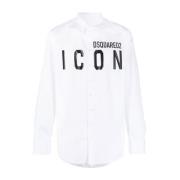 Dsquared2 Casual Shirts White, Herr