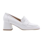 Luca Grossi Elegant Mocassin Stil Pumps White, Dam