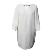 Emilio Pucci Pre-owned Pre-owned Silke klnningar White, Dam