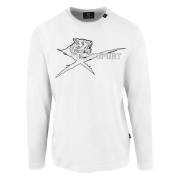 Plein Sport Sweatshirts White, Herr