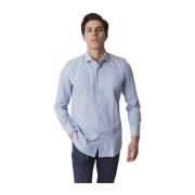 Mazzarelli Casual Shirts Blue, Herr