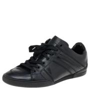 Dior Vintage Pre-owned Laeder sneakers Black, Dam