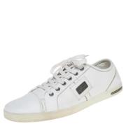 Dolce & Gabbana Pre-owned Pre-owned Laeder sneakers White, Dam