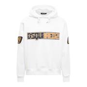 Dsquared2 Hoodies White, Herr