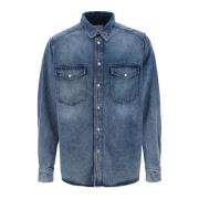 Isabel Marant Blouses Shirts Blue, Herr