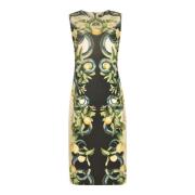 Roberto Cavalli Midi Dresses Multicolor, Dam