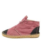 Chanel Vintage Pre-owned Canvas lgskor Pink, Dam