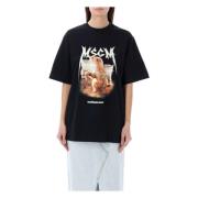 Msgm T-Shirts Black, Dam