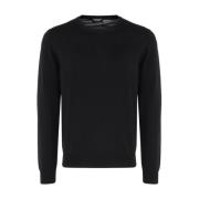 Dondup Long Knitwear Black, Herr