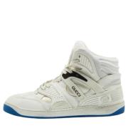 Gucci Vintage Pre-owned Laeder sneakers White, Dam