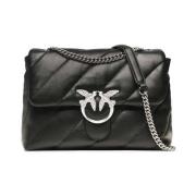 Pinko Klassisk Love Bag Puff Black, Dam