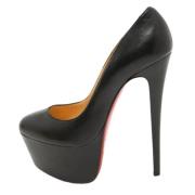 Christian Louboutin Pre-owned Pre-owned Laeder klackskor Black, Dam