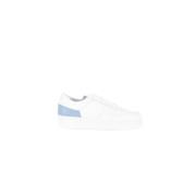 National Standard Läder Sneakers med Vaxade Bomullssnören White, Herr