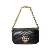 Gucci Vintage Pre-owned Laeder handvskor Black, Dam