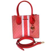 Michael Kors Pre-owned Pre-owned Canvas totevskor Red, Dam