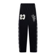 Off White Sweatpants med logotyp Black, Herr