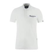 Aquascutum Polo Shirts White, Herr