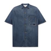 Alexander McQueen Denim skjorta Blue, Herr