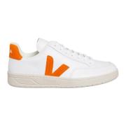 Veja Klassiska Lädersneakers White, Herr