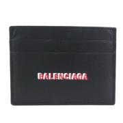 Balenciaga Vintage Pre-owned Laeder plnbcker Black, Dam