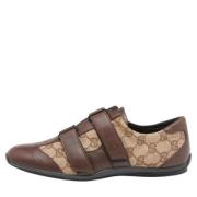 Gucci Vintage Pre-owned Canvas sneakers Brown, Dam