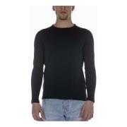 BomBoogie Round-neck Knitwear Blue, Herr