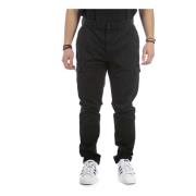 Calvin Klein Wide Trousers Black, Herr