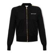 Palm Angels Sweatshirt med logotyp Black, Dam