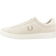 Fred Perry Klassiska Spencer Sneakers för Män Beige, Herr