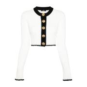 Balmain Cardigans White, Dam