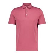 Fedeli Polo Shirts Red, Herr