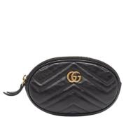 Gucci Vintage Pre-owned Laeder plnbcker Black, Dam