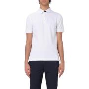 Fay Polo Shirts White, Herr