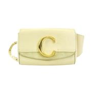 Chloé Pre-owned Pre-owned Laeder axelremsvskor Beige, Dam