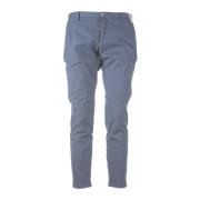 At.P.Co Wide Trousers Blue, Herr