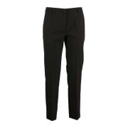 Gaudi Wide Trousers Black, Dam