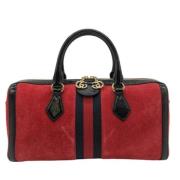 Gucci Vintage Pre-owned Mocka gucci-vskor Red, Dam