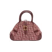 Dior Vintage Pre-owned Canvas dior-vskor Red, Dam