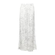 Fabiana Filippi Wide Trousers White, Dam