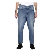 Amish Straight Jeans Blue, Herr