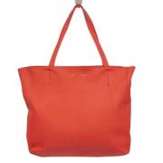 Celine Vintage Pre-owned Laeder totevskor Red, Dam