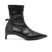 Courrèges Heeled Boots Black, Dam