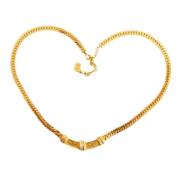 Dior Vintage Pre-owned Guld halsband Yellow, Dam